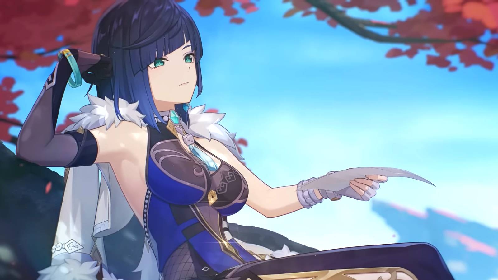 Genshin Impact Yelan Character Teaser Trailer Screenshot