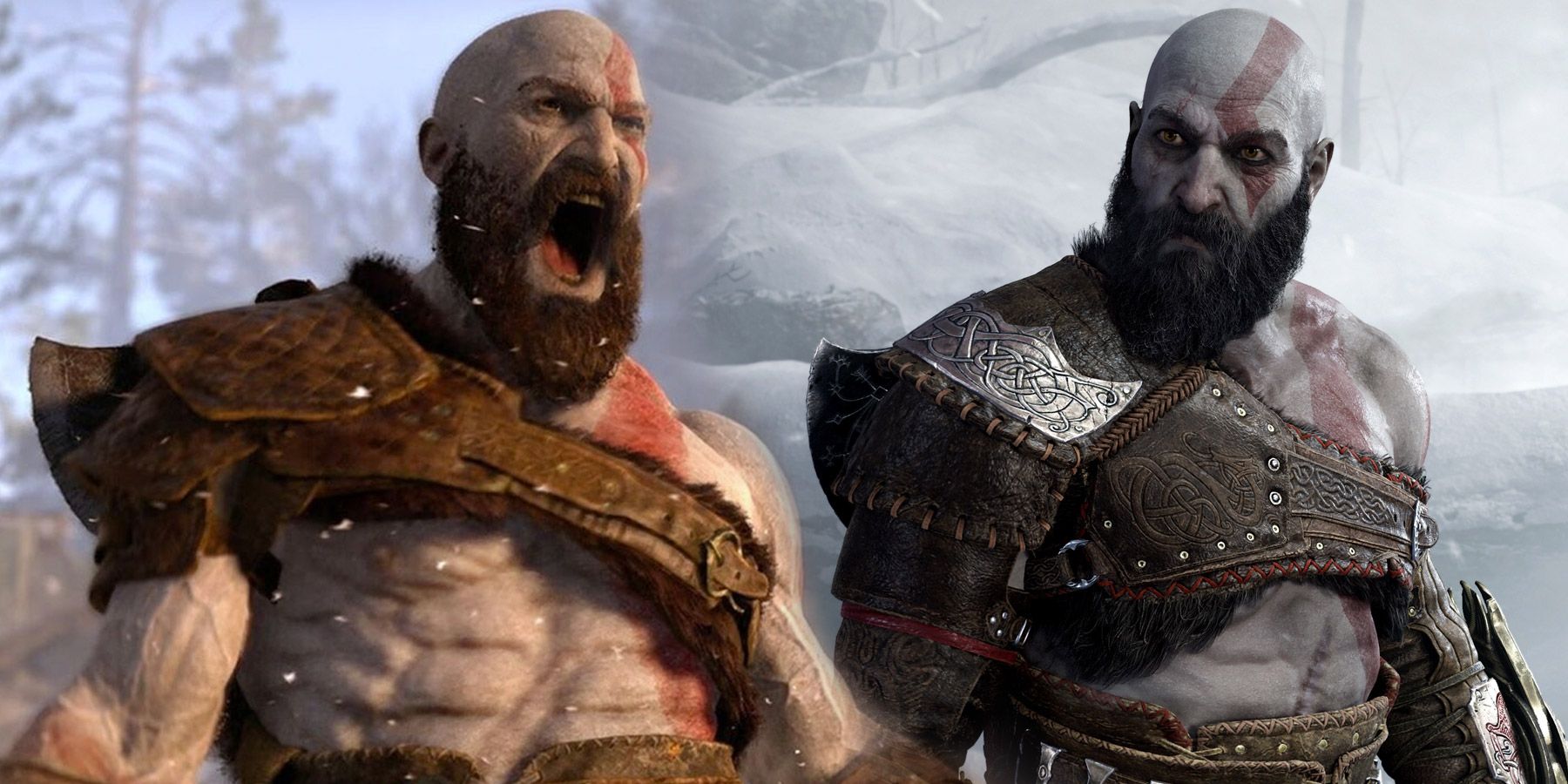 Confira uma comparação entre God of War Ragnarök vs God of War (2018)