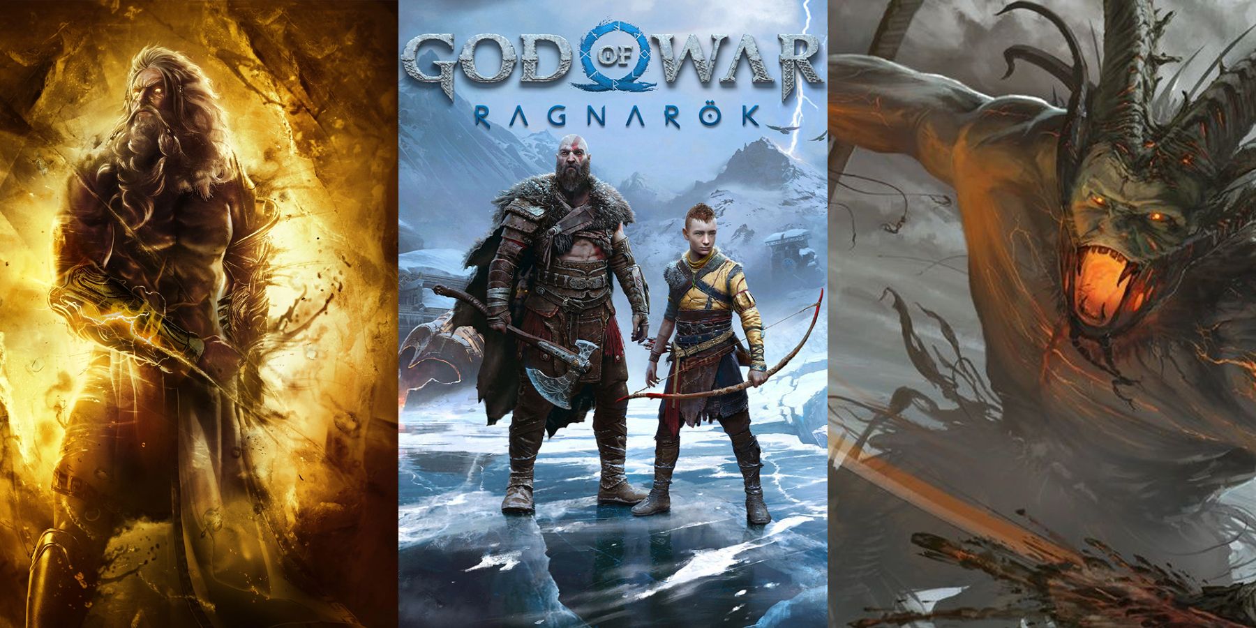 How Tall are the Main Gods in God of War: Ragnarok - GameRiv