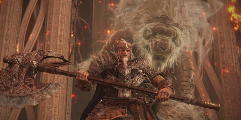 Godfrey Posing In A Cutscene 