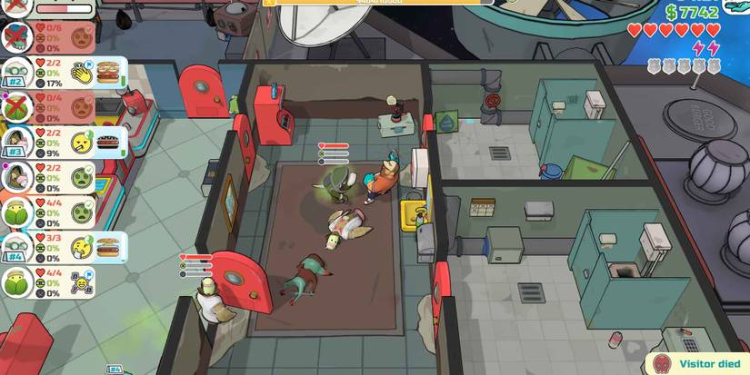 Cleaning up a mess in Godlike Burger