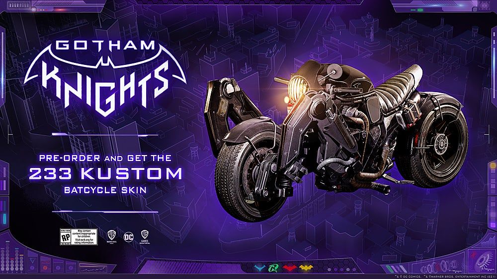 Gotham Knights Batcylce Pre Order Bonus