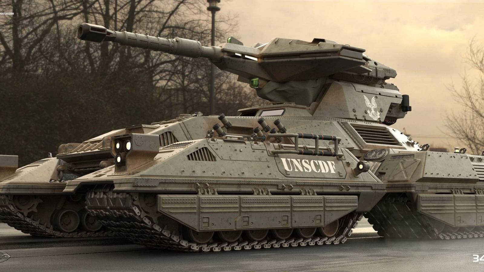 Halo Infinite Scorpion Tank