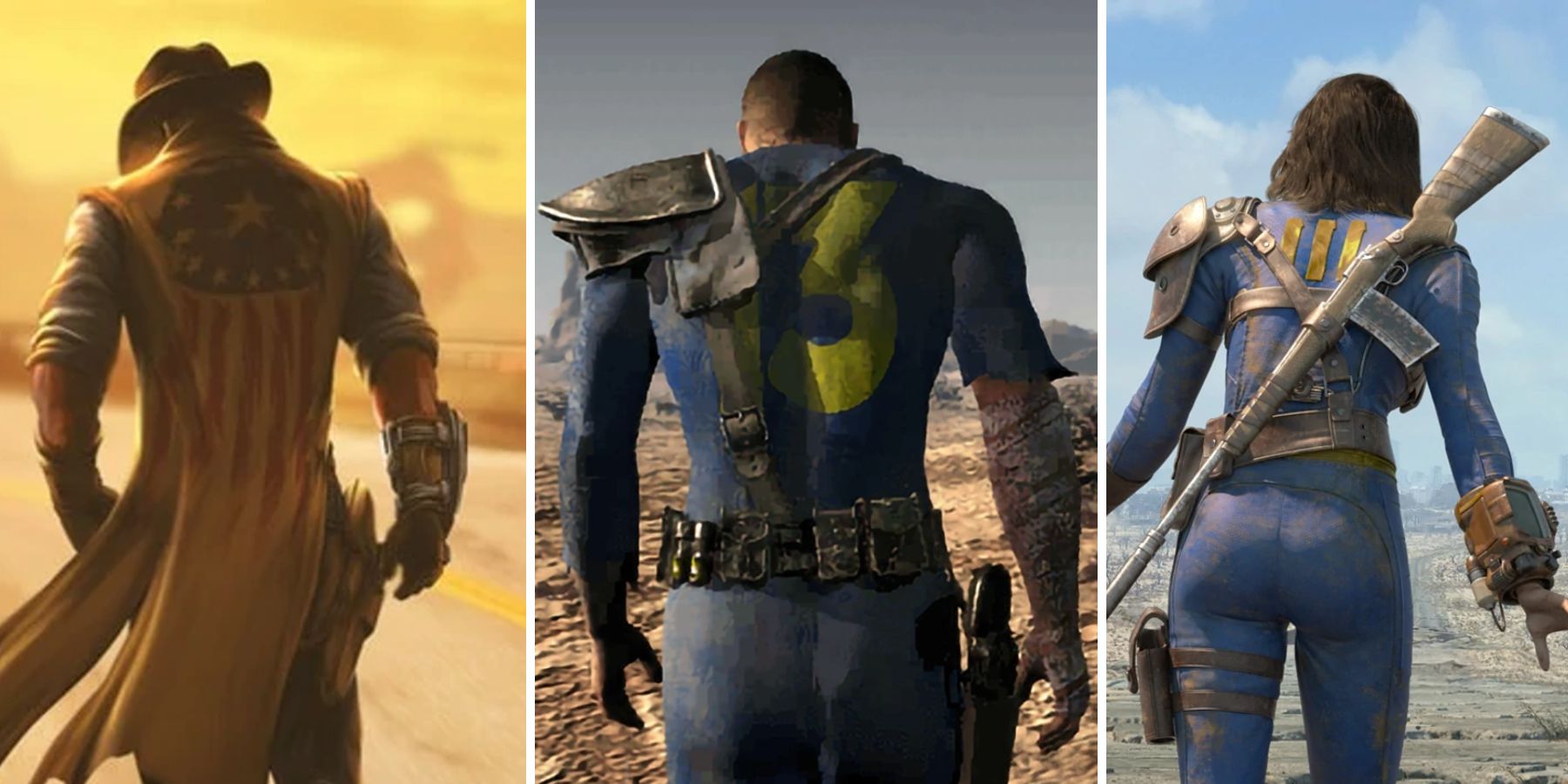 This is the 4 main character of all fallout games
