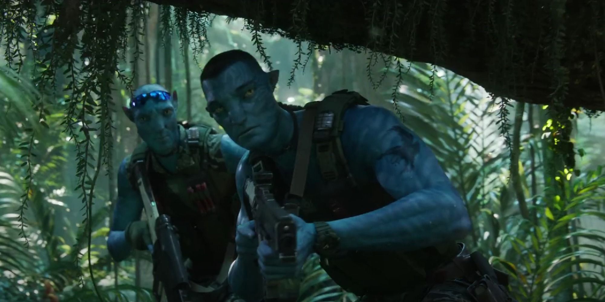 Avatar: The Way of Water human Na'vi soldiers