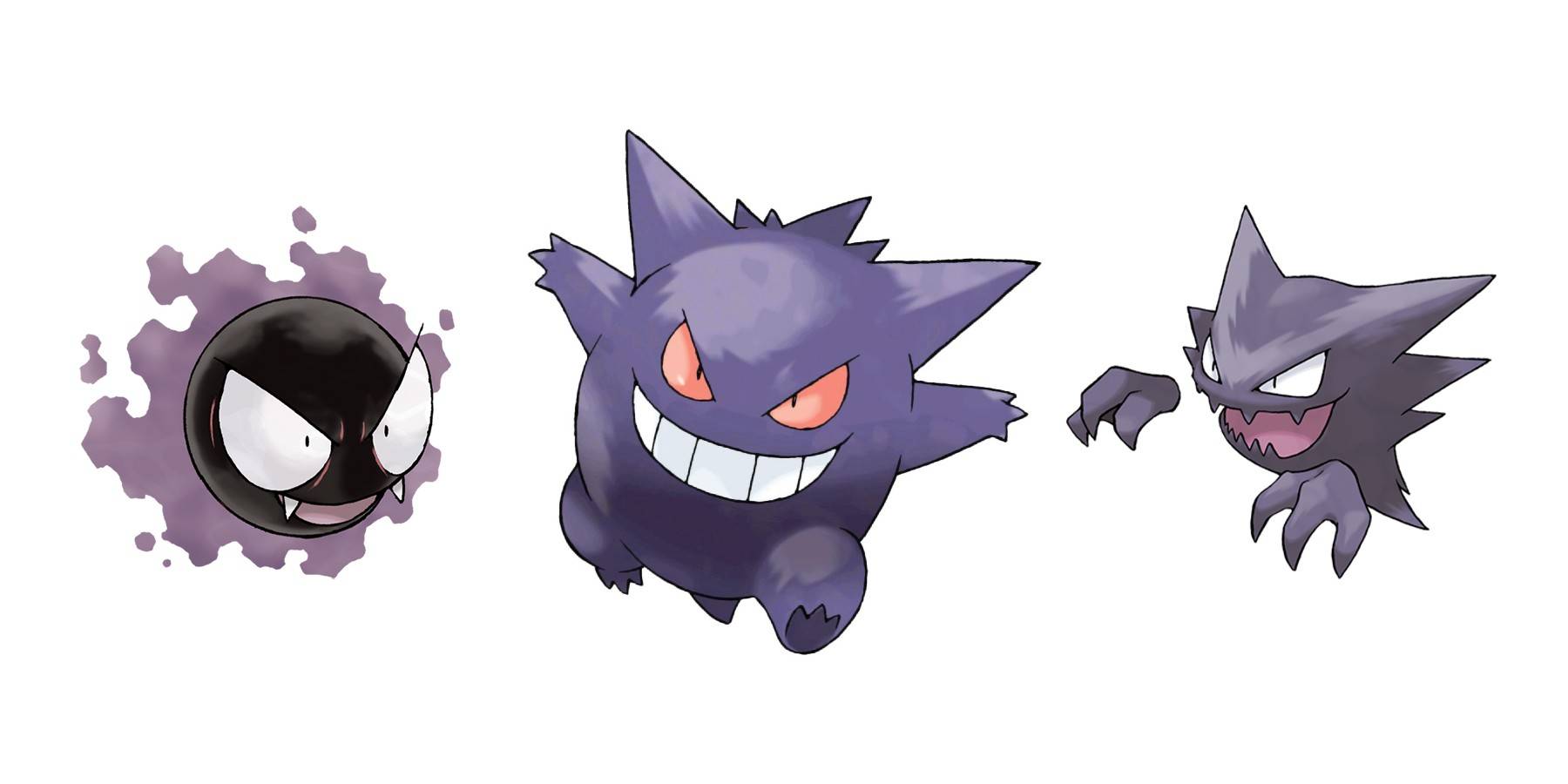 Gastly gengar and haunter