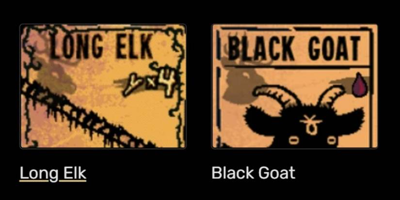 Creatures from the Hooved Tribe in Inscryption