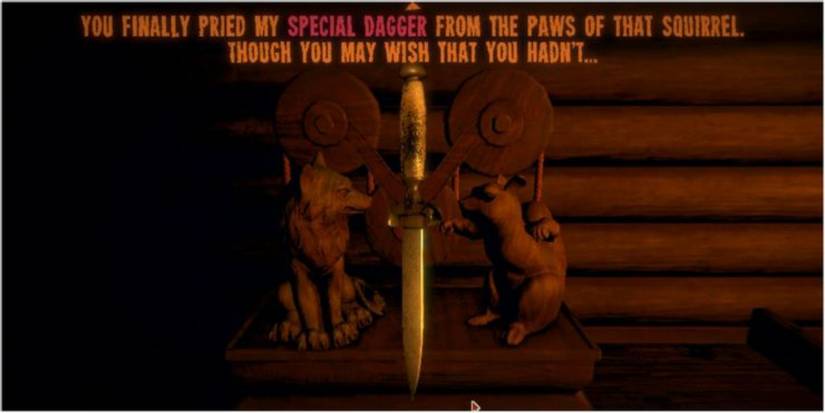 The Special Dagger from Inscryption