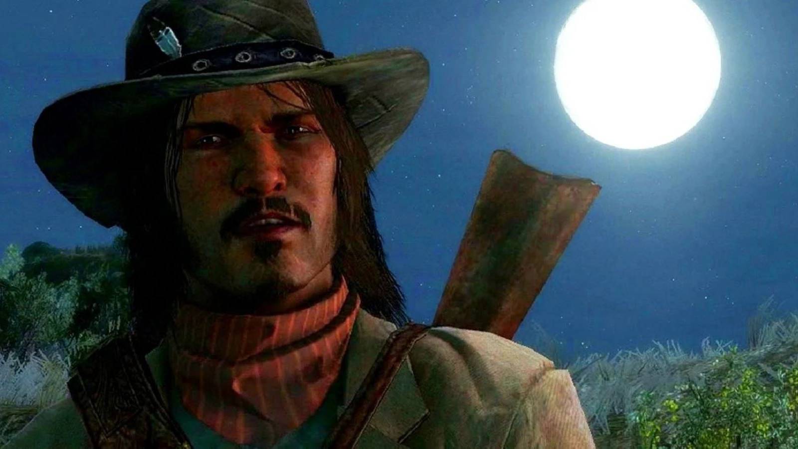 An adult Jack Marston in the Red Dead Redemption epilogue