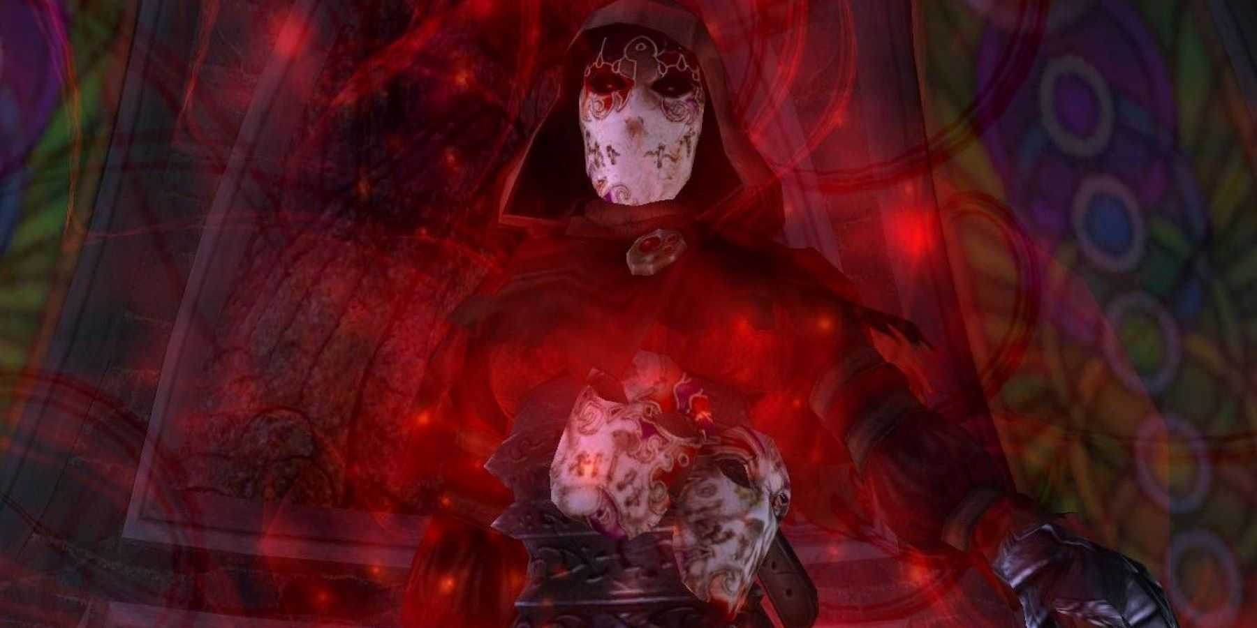 Fable antagonist Jack of Blades surrounded in magic energy