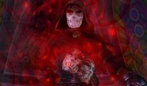 Fable antagonist Jack of Blades surrounded in magic energy