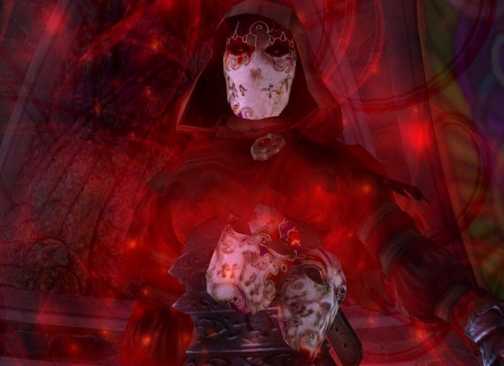 Fable antagonist Jack of Blades surrounded in magic energy