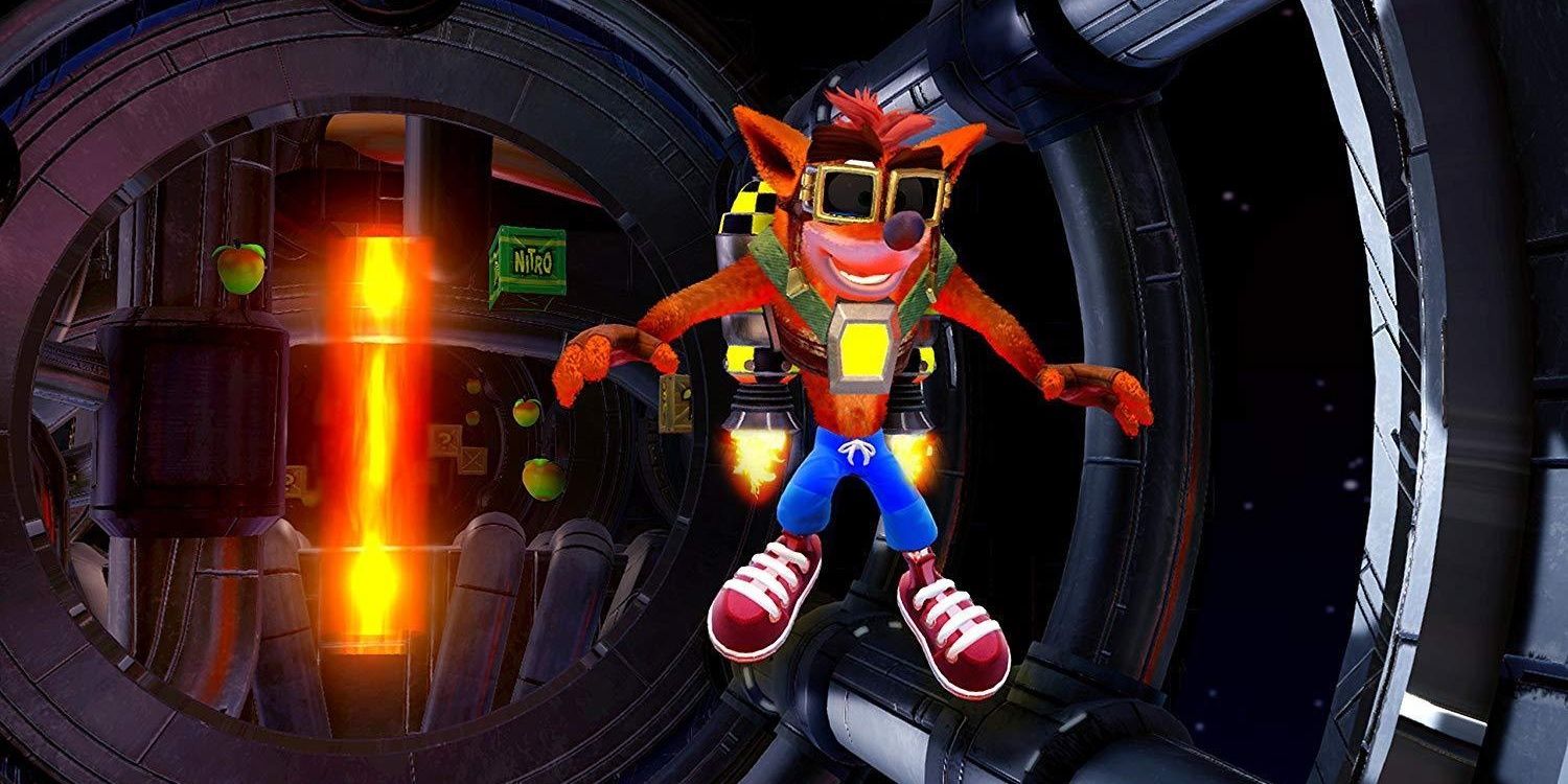 The Jet Pack in Crash Bandicoot 2: Cortex Strikes Back