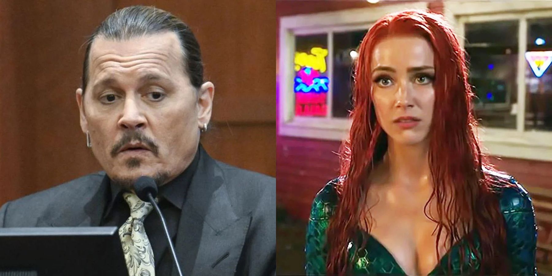 Johnny Depp Amber Heard Aquaman Mera