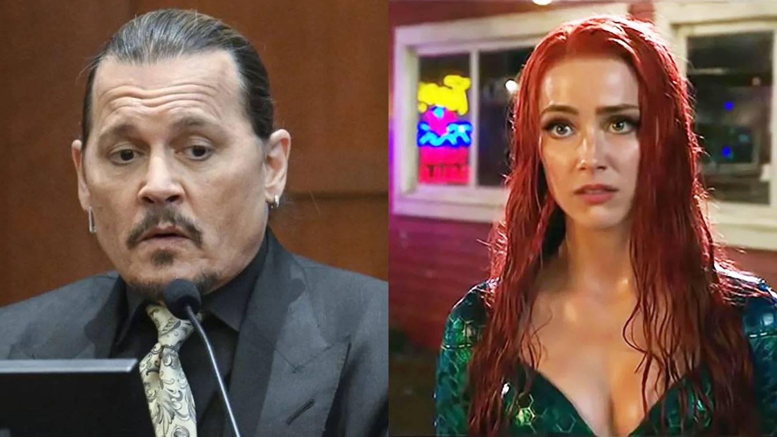 Johnny Depp Amber Heard Aquaman Mera