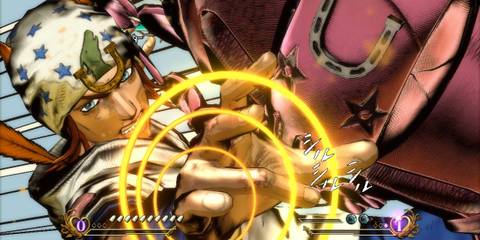 Johnny Joestar Uses the Spin and Tusk in Jojo's Bizarre Adventure: All Star Battle