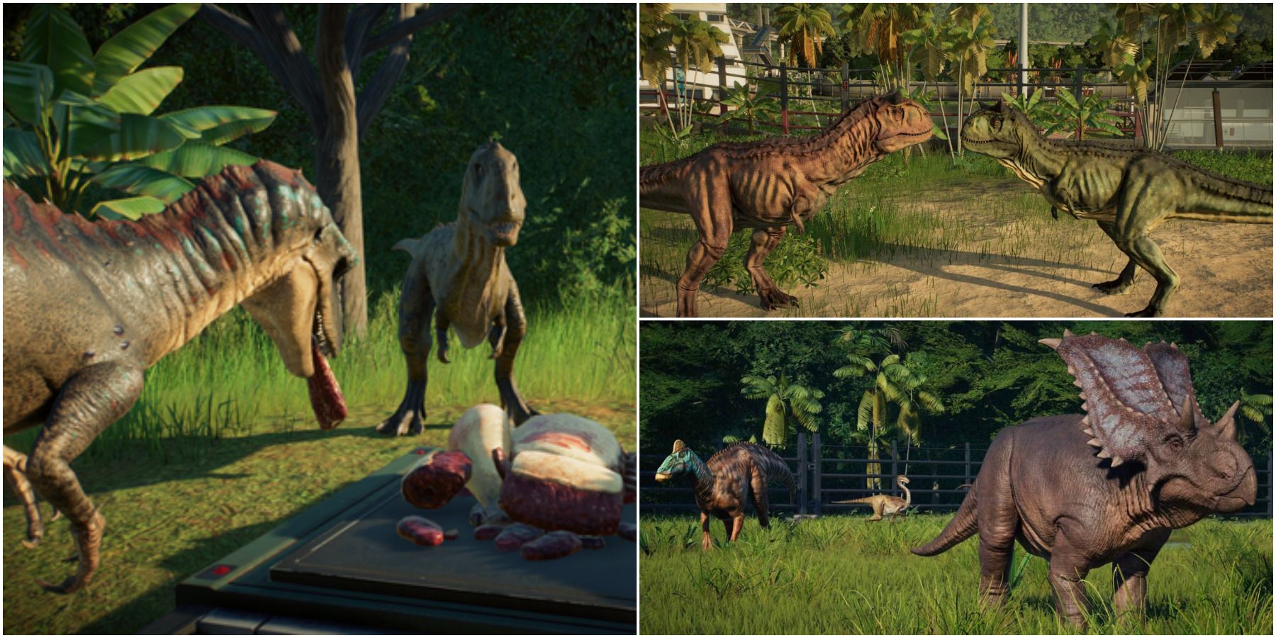Сожительство динозавров в Jurassic World Evolution 2 