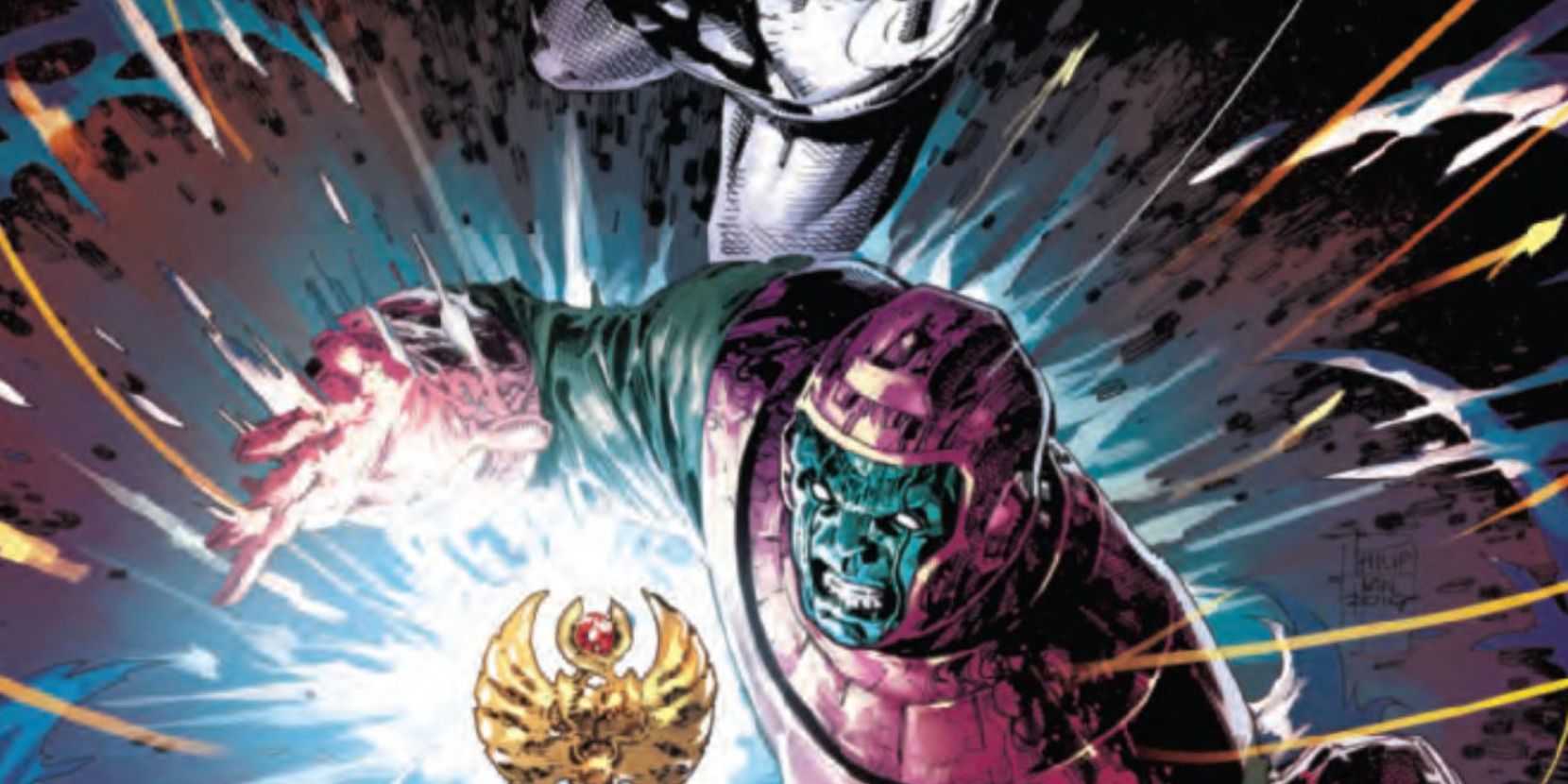 Kang on the cover of Moon Knight Annual 1