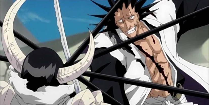 Kenpachi Zaraki VS Nnoitra Gilga in Bleach