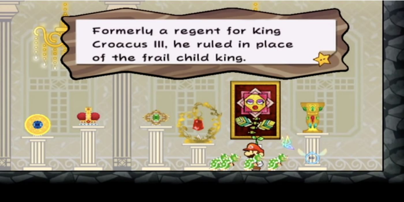 King Croacus IV - Paper Mario