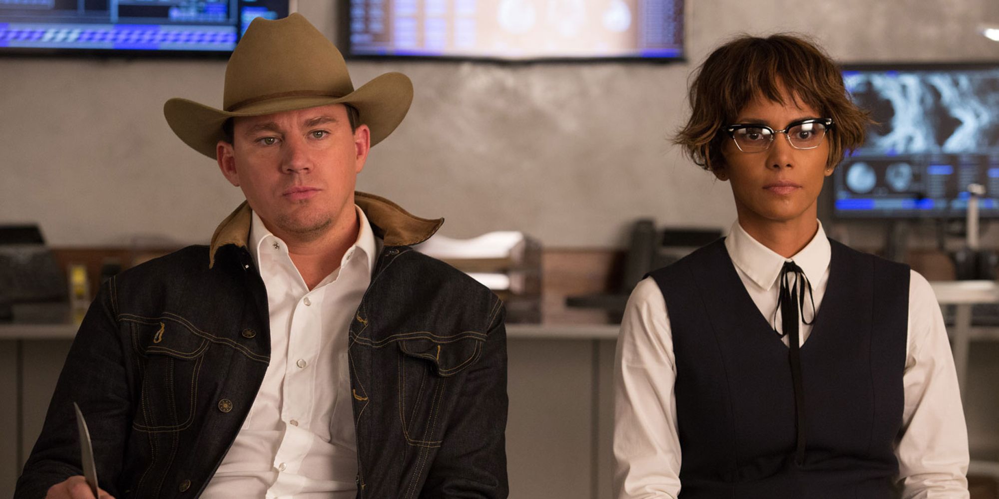 Channing Tatum & Halle Berry In Kingsman: The Golden Circle