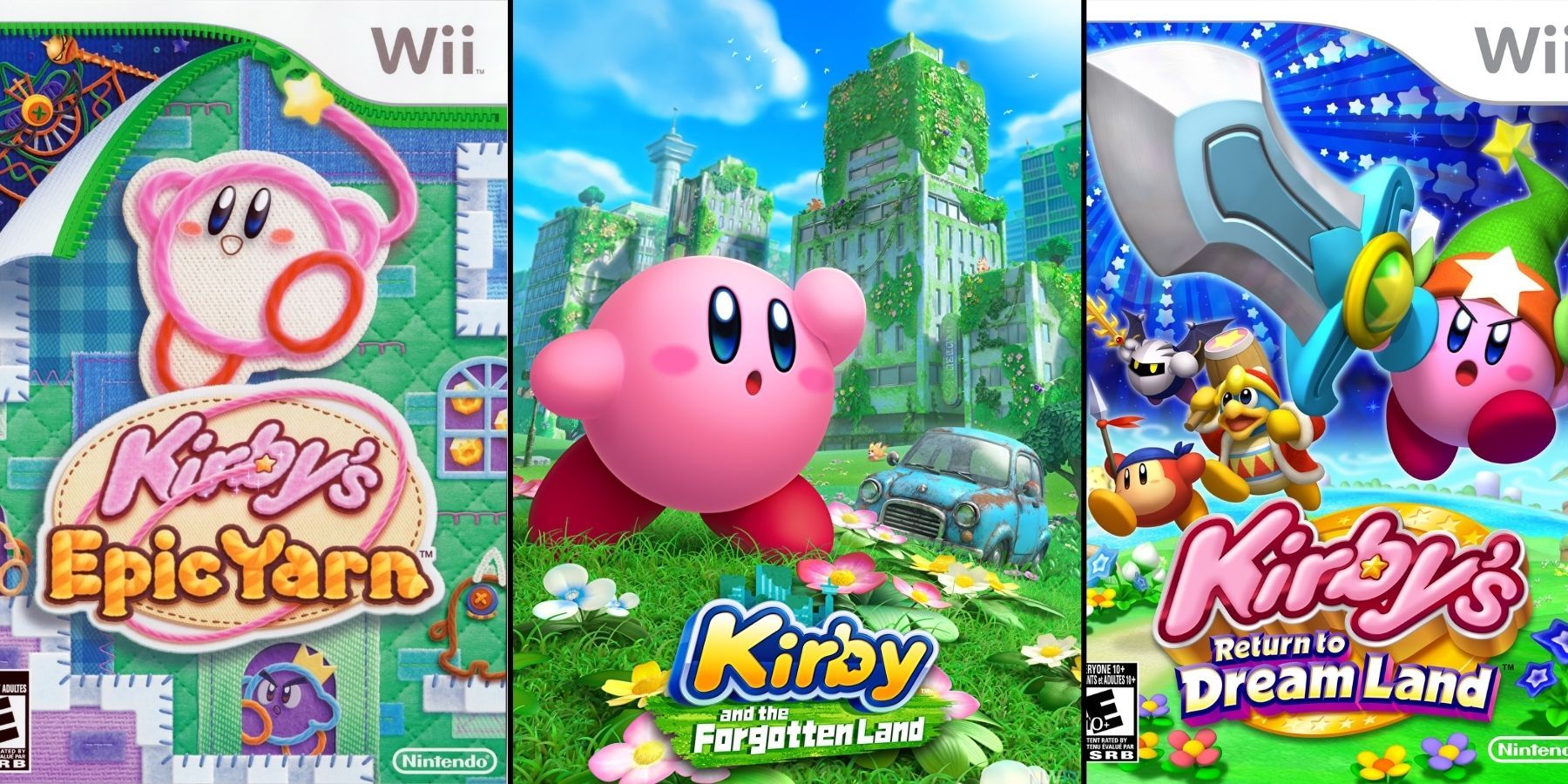 Kirby Games Cover Art, Ranked