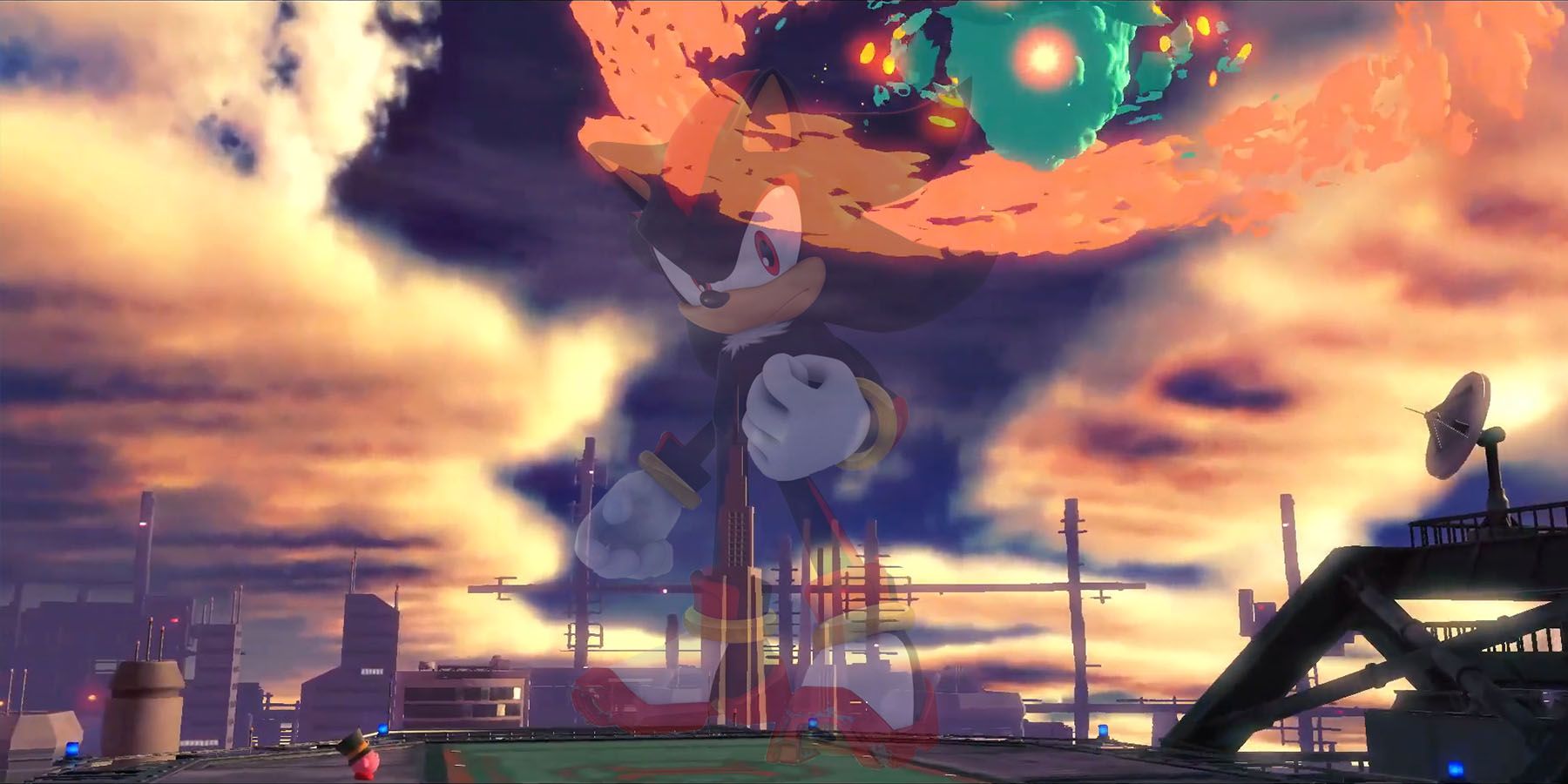 Kirby and the Forgotten Land Mod Turns Final Boss into Shadow the Hedgehog