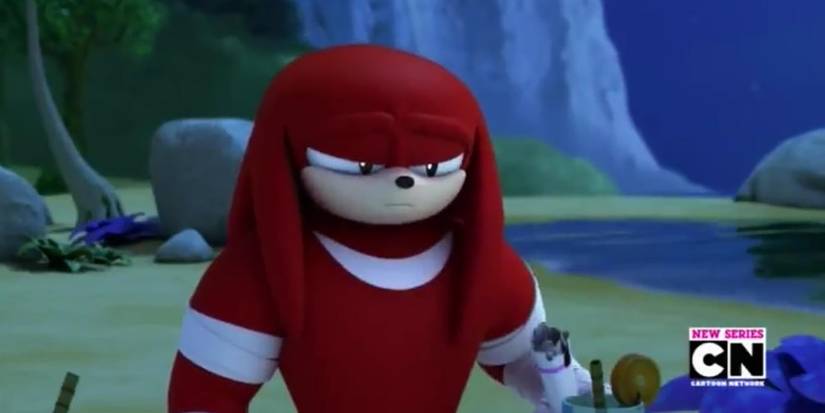 Knuckles In Sonic Boom