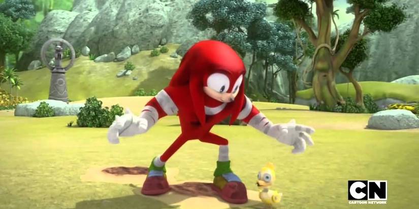 Knuckles In Sonic Boom
