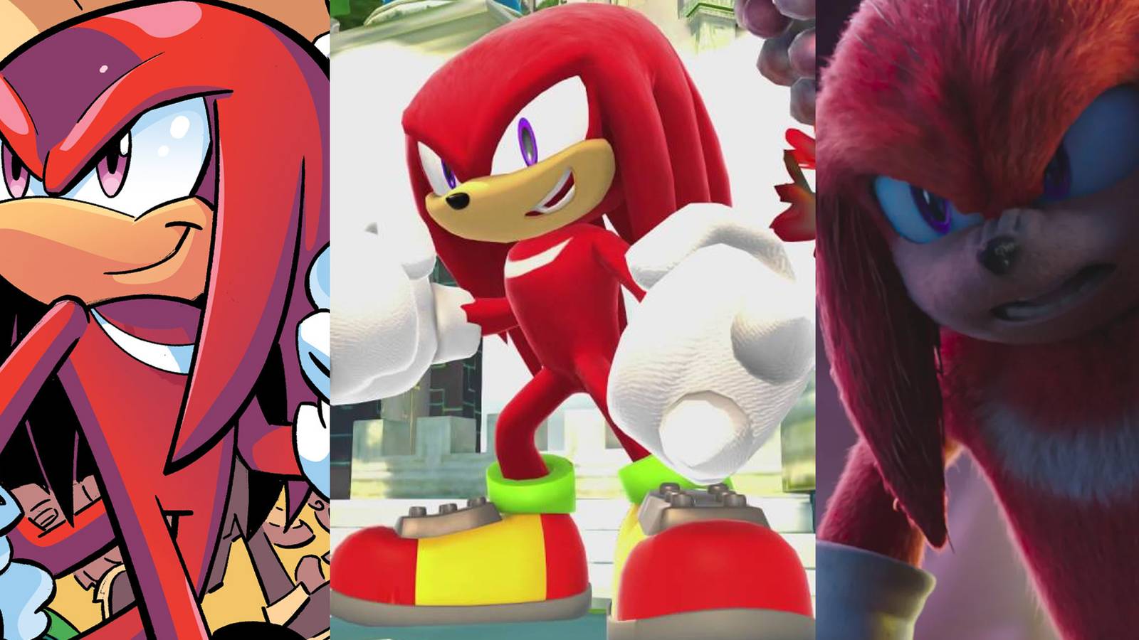 Sonic The Hedgehog: Bravest Things Knuckles Has Done, image size:1600x900