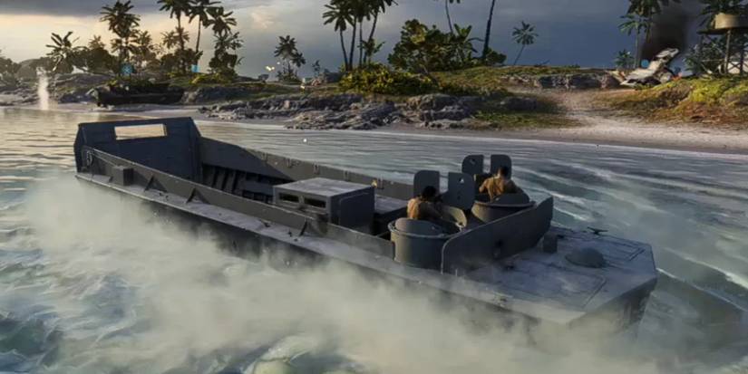 In-game image of the LCVP in action from Battlefield 5. 