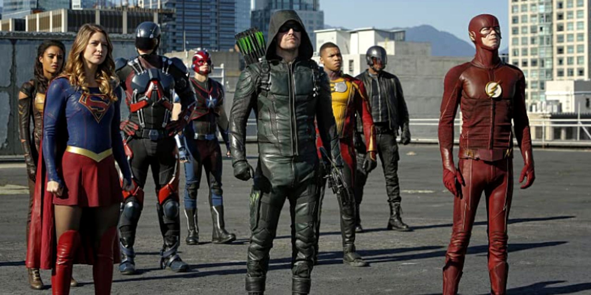 Legends of Tomorrow Invasion Season 3 Crossover The Flash, The Arrow, Supergirl