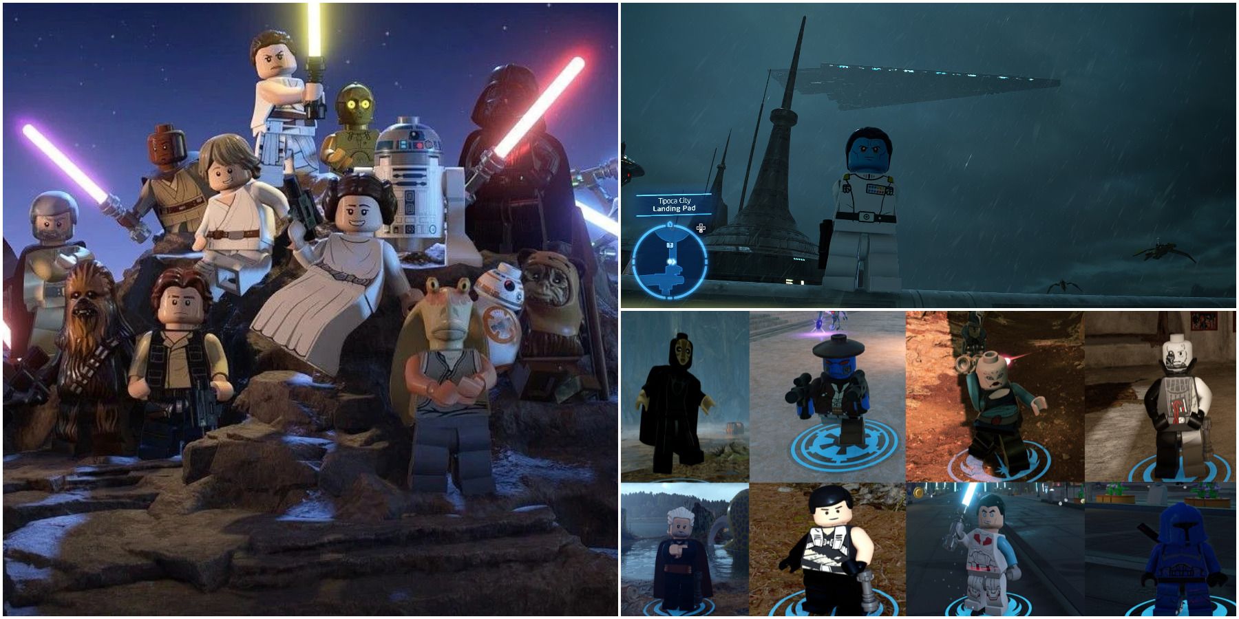 LEGO Star Wars: A Saga Skywalker – Detalhes sobre o conteúdo adicional para  download (DLC)