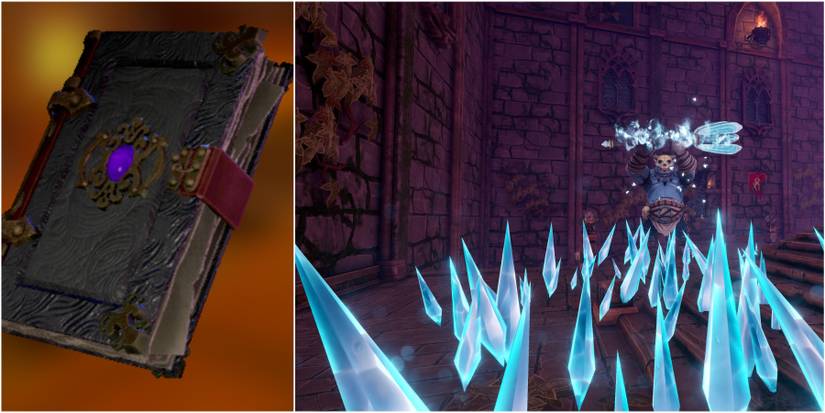 Lich Breath spell in Ziggurat 2