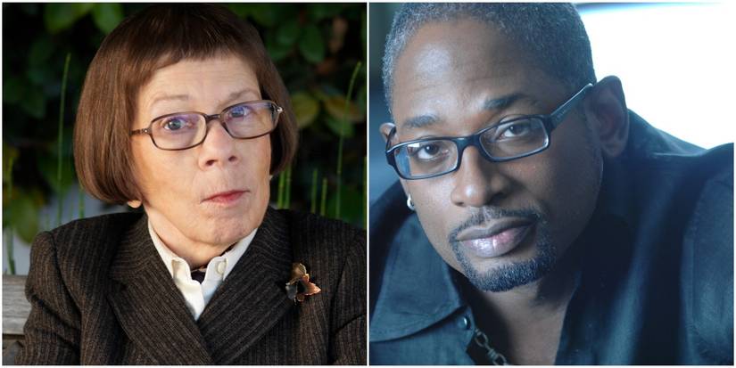 Linda Hunt and T.C. Carson in God of War