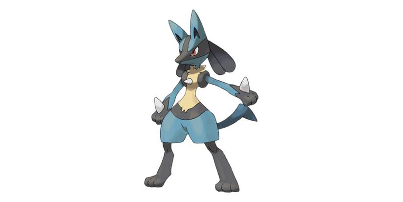 Hardest Pokemon to find in Pokémon GO - Lucario - Fighting-type Pokémon that can sense waves and auras