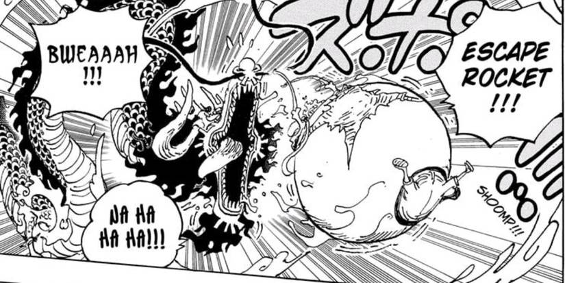 Luffy Escape Rocket