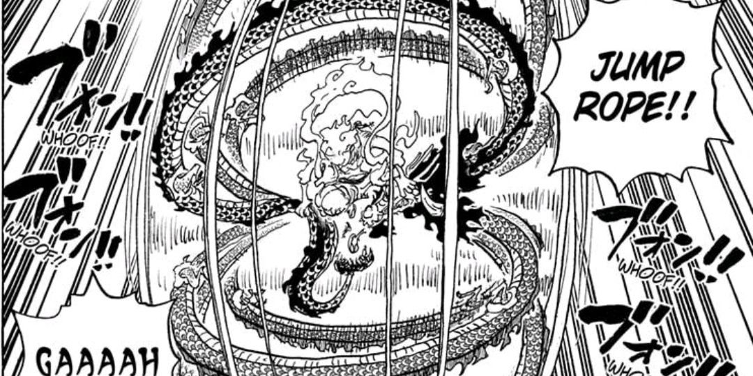 Luffy saltar la cuerda