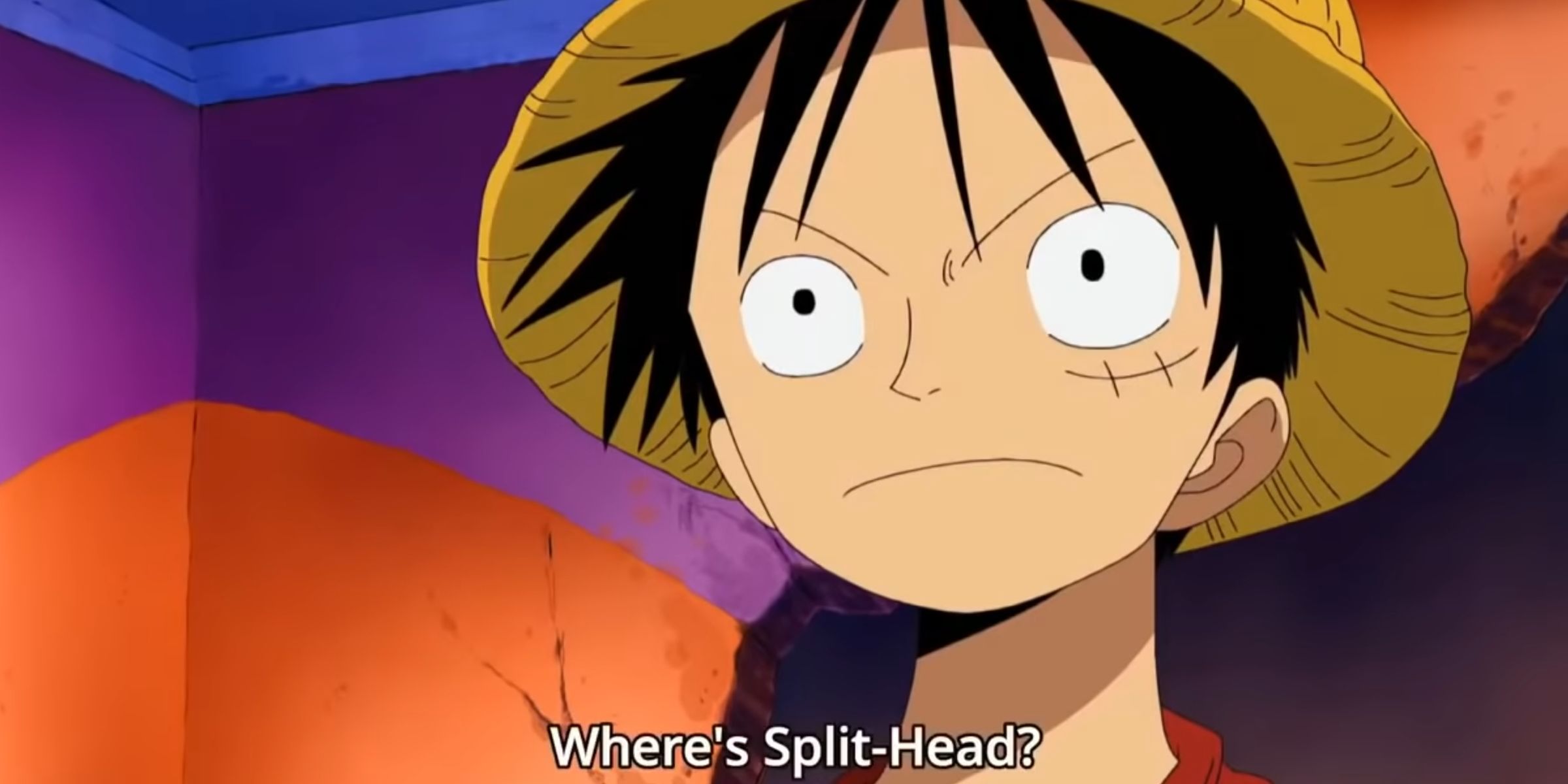 One Piece Luffy can't recognise Foxy