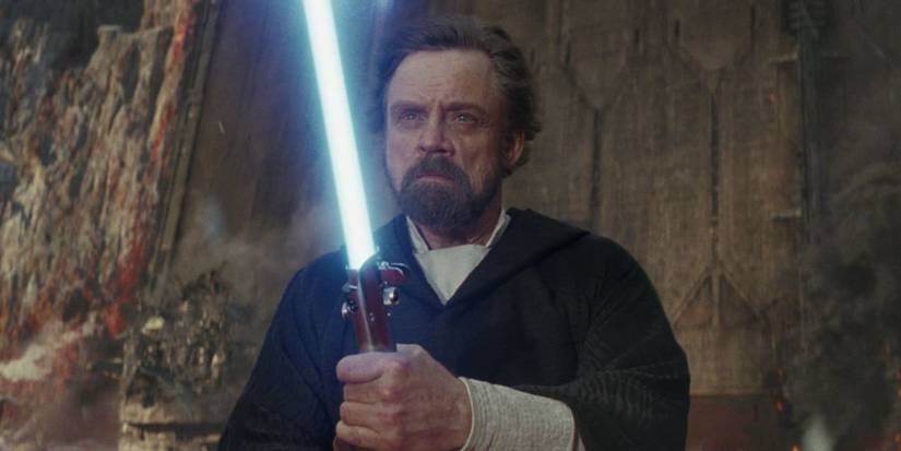 Luke skywalker crait star wars the last jedi