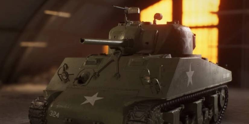 Image of the M4 Sherman from Battlefield 5.