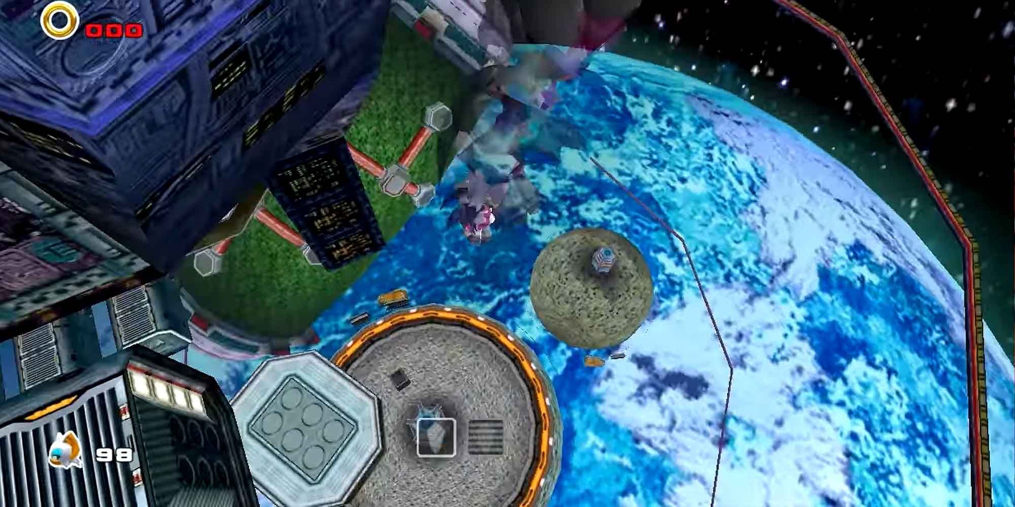 The Mad Space level in Sonic Adventure 2