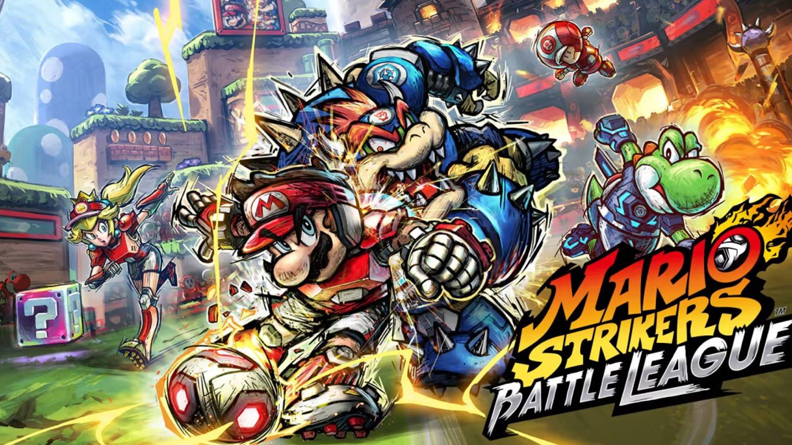 Mario Strikers Battle League Reveals New Trailers Focused on Customization, Hyper Strikes, and More