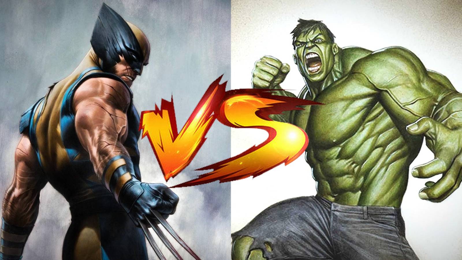 Marvel Wolverine Vs Hulk