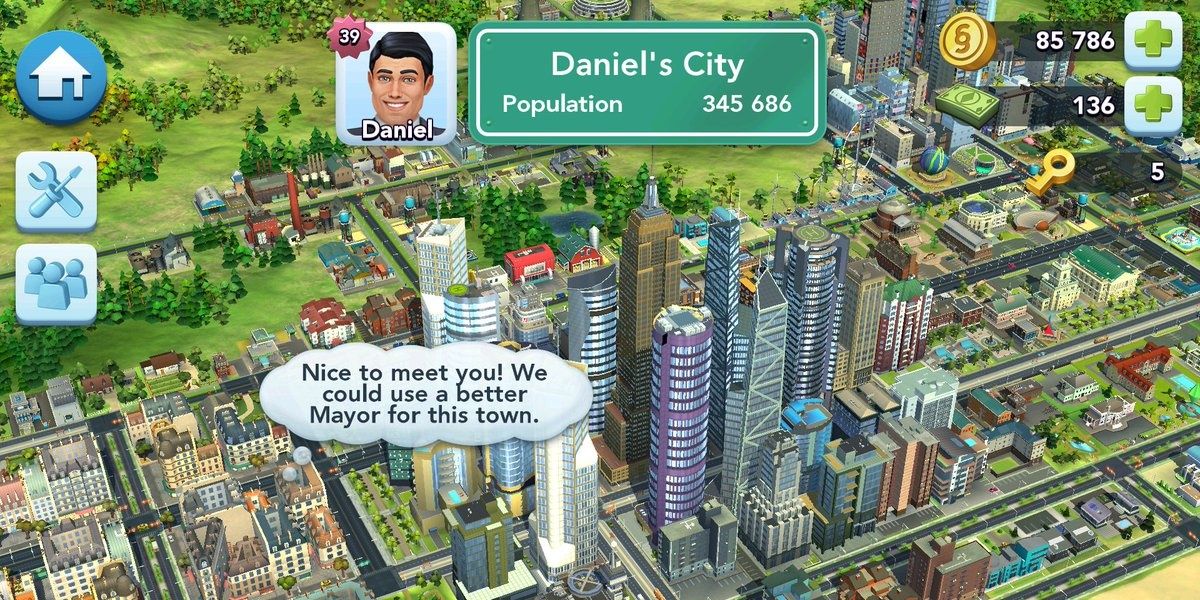 Mayor of SimCity