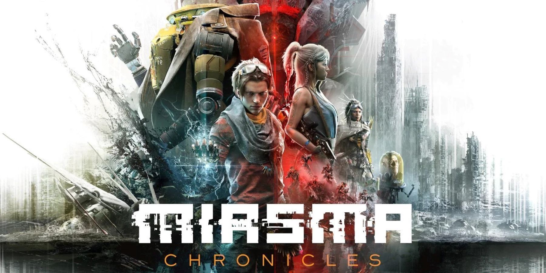 Key art for Miasma chronicles with Elvis at center