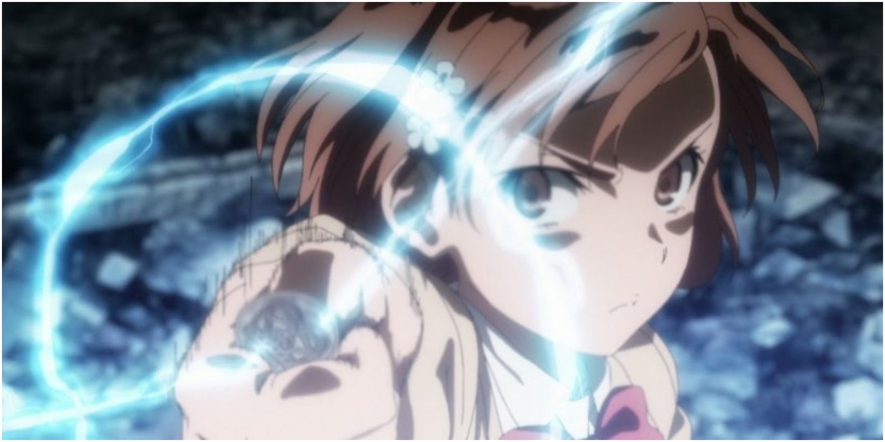 Misaka Using Railgun On A Coin