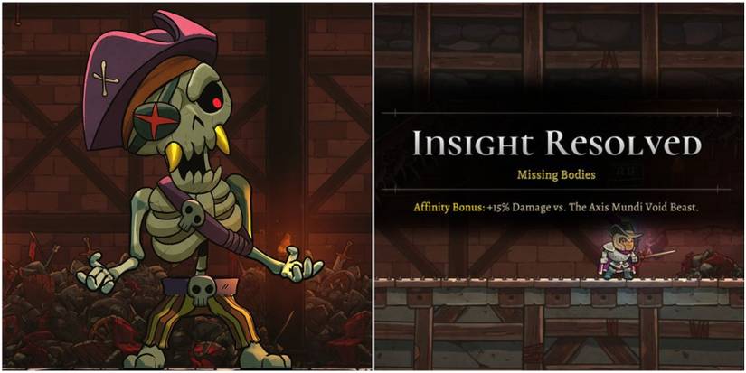 Missing Bodies Insight from Rogue Legacy 2