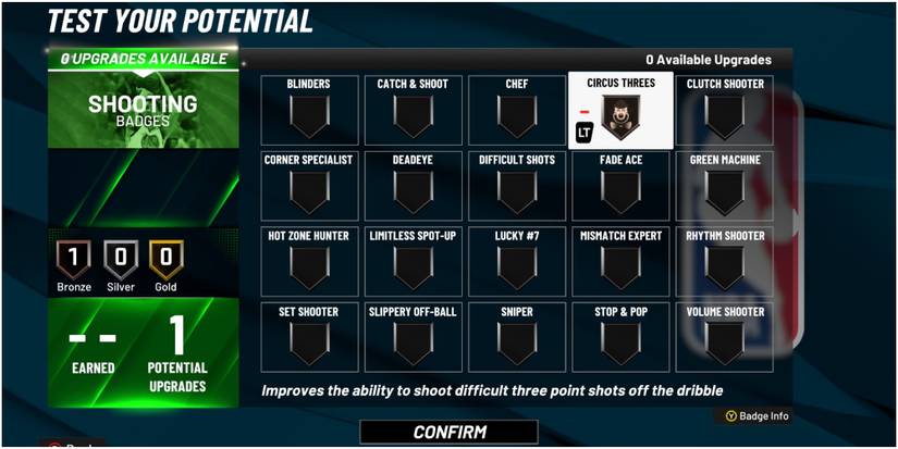 NBA 2K22 Getting The Circus Threes Badge