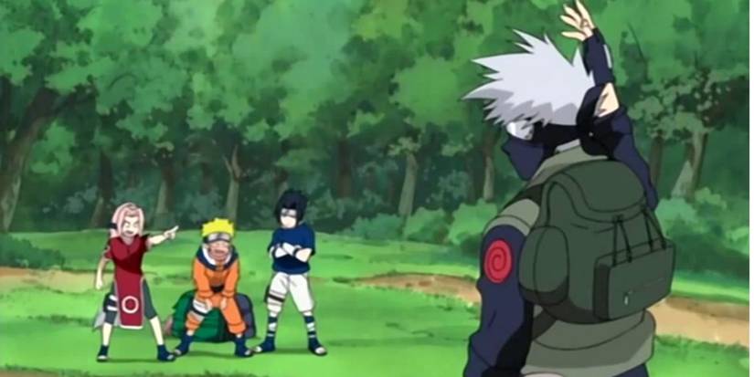 Naruto Kakashi Always Being Late